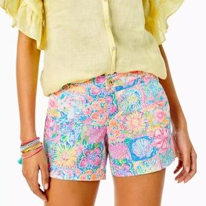 🌸 SALE 🌸 Lilly Pulitzer Callahan Stretch Short - Multi Patch My Drift - Size 2